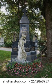 Vienna - October 01, 2017 - The Grave Of Josef Strauss, Brother Of Johann Strauss, The Waltz King