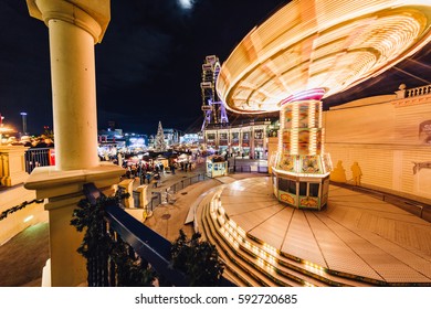 Vienna Prater At Night