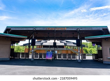 Vienna, Virginia -2022: Filene Center At Wolf Trap National Park For The Performing Arts. State-of-the-art Music Venue Constructed Of Douglas Fir And Southern Yellow Pine.