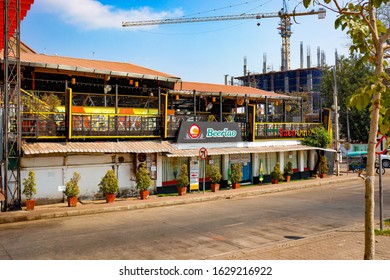 Vientiane, Laos - Jan, 29, 2020: A Beautiful View Of The City And It Buildings, Bars, Hotels And Restaurants.