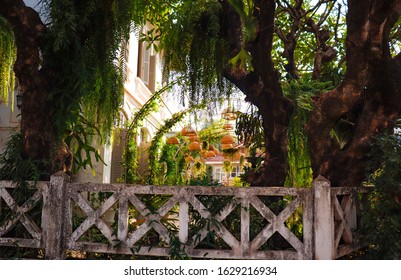 Vientiane, Laos - Jan, 29, 2020: A Beautiful View Of The City And It Buildings, Bars, Hotels And Restaurants.