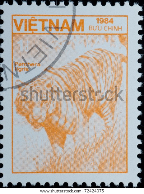 Vietnam Circa 1984 Stamp Printed Vietnam Stock Photo 72424075 ...