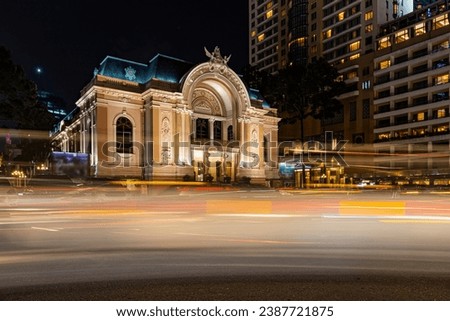Vietnam ho chi minh city historical opera building
Translation: city opera house
