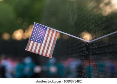 Vietnam memorial in Washington DC - Powered by Shutterstock
