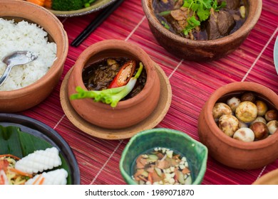 Vietnamese Asia Traditional Food For Tet Egg, Vietnamese Favourite Food Mother Cook, Home Sweet Home, Flatlay Food