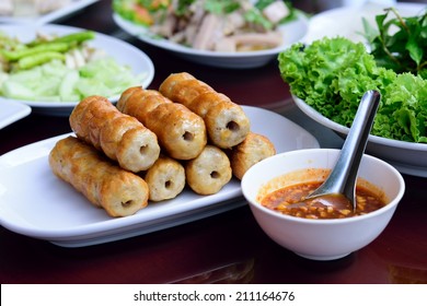 Vietnamese Culture Food But In Thai Food Restaurant Be Different  Original For Thai People