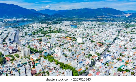 Vietnamese Neighborhoods Nha Trang Photo Drone Stock Photo 2209010343 ...