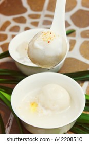 Vietnamese Water Drift Cake Or Banh Troi Nuoc