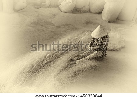 Similar – Image, Stock Photo 79 [dune climbing] Joy