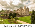 A view of Abbotsford, an historic country house near Galashiels in the Scottish Borders. It was home to famed author and poet Walter Scott from 1817 to 1825.