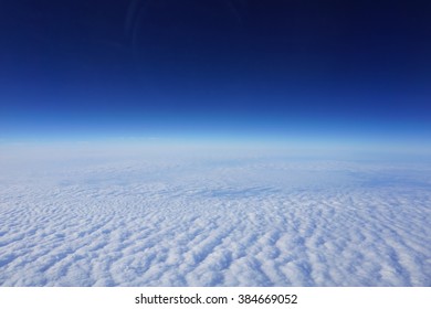 View above the clouds