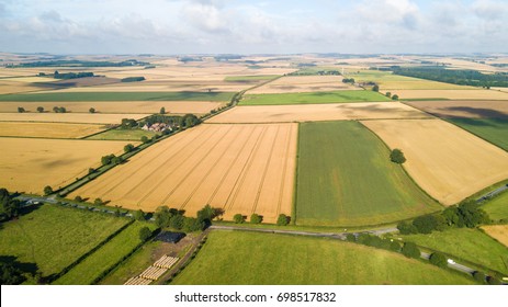 View Across Fields In East Yorkshire