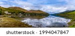 A view across Loch Long at Arrochar, Scotland on a summers day