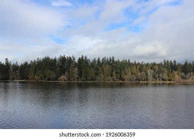 View Across Lost Lagoon In Vancouver