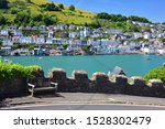 View across the River Dart to Fort Bayard in Dartmouth, South Devon