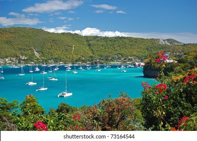 View Of Admiralty Bay On Bequia Island