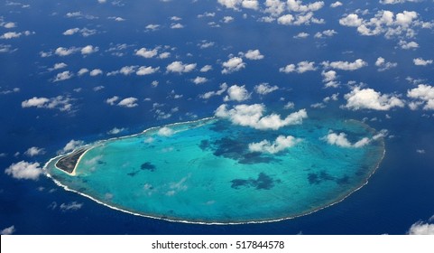 View From An Airplane,Kure Atoll,Northwestern Hawaiian Islands