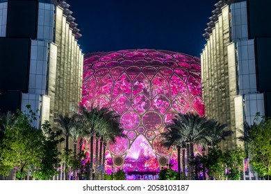 View Of Al Wasl Dome At Expo 2020.
Dubai, UAE - October, 2021