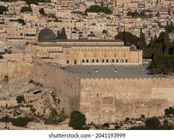 View Of Al-Aqsa Mosque From Mount Scopus
