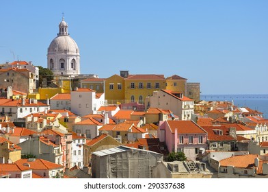 View Of Alfama In Lisbon, Portugal