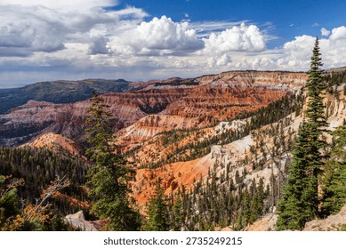 View from the Alpine Pond Loop Trail at Cedar Breaks National Monument, Uta