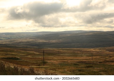View From Alston Moor Overlooking The North Pennines.