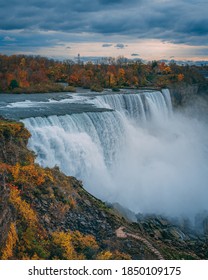 View Of American Falls, In Niagara Falls State Park, New York