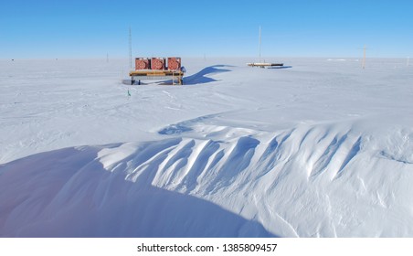 View From Amundsen Scott South Pole Station, Antarctica