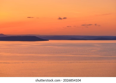 View Of The Amur Bay At Sunset