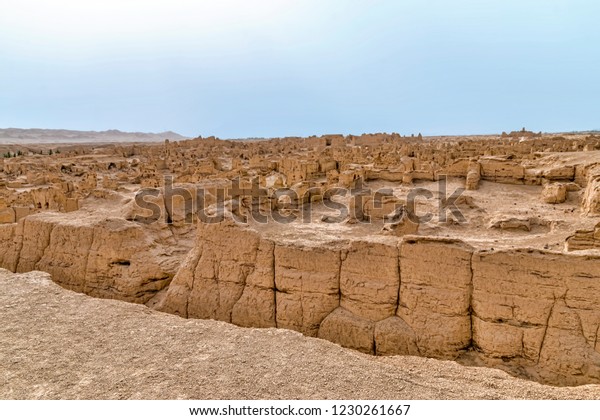 View Ancient City Ruins Archaeological Unesco Stock Photo