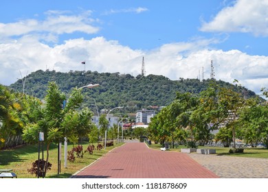 View Of Ancon Hill In Panama City, Panama