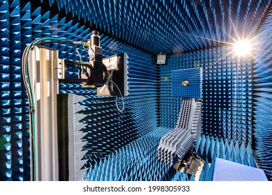 A view from anechoic room in a laboratory.  - Shutterstock ID 1998305933