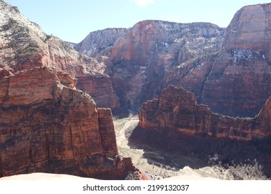 A View From Angels Landing Trail