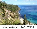 A view of Anson Bay on Norfolk Island