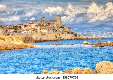 View Of Antibes, France