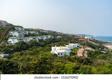 View Of The Apartments In Santorini, A Holiday Area In Ballito On The Durban North Coast In South Africa