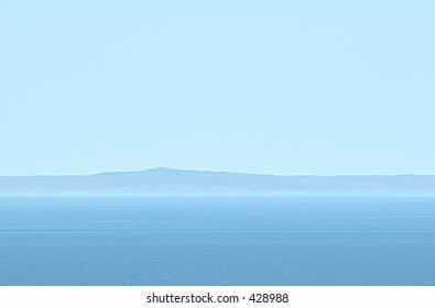 View Of The Apostle Islands From Palisade Head, North Shore Of Lake Superior, Minnesota