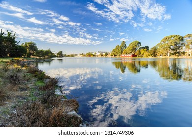 A View Of Aquatic Park In Berkeley, California.