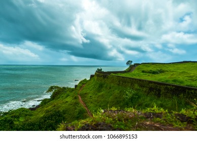 A View Of The Arabian Sea At Bekal Fort