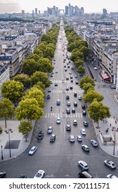 View from Arc. Paris