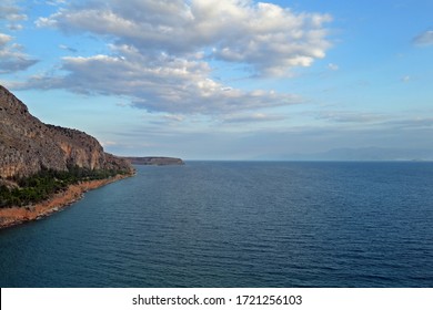 View Of Argolic Gulf From Nafplio.