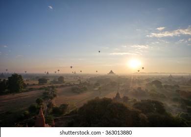 View Around Shwesandaw Pagoda