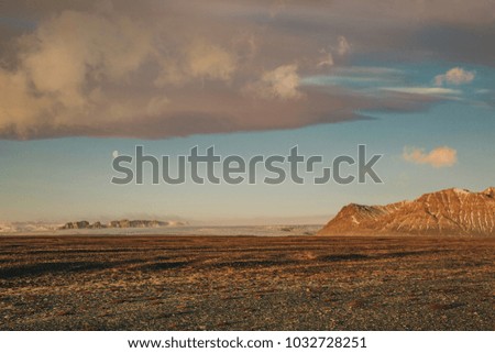 Similar – Wüstenlandschaft der Bardenas Real in Navarra Spanien