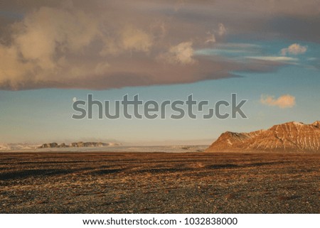 Similar – Wüstenlandschaft der Bardenas Real in Navarra Spanien