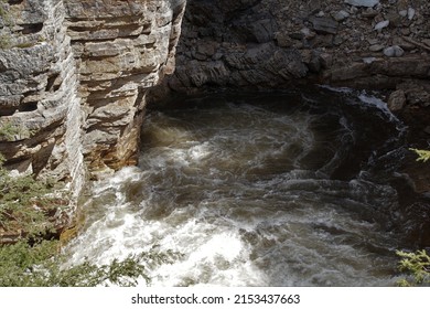 View Of The Ausable River At Ausable Chasm In Keeseville, New York