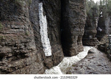 View Of The Ausable River At Ausable Chasm In Keeseville, New York