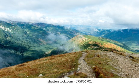 View Of Autumn Nature In Tatra Mountains In Slovakia