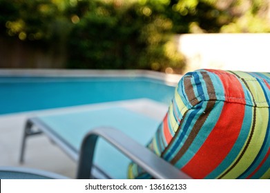 View Of A  Backyard Swimming Pool