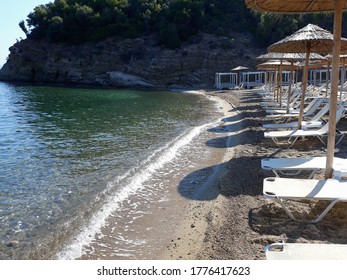 View Of Bahia Beach In Chalkidiki, Greece