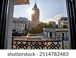 View From A Balcony in Istanbul